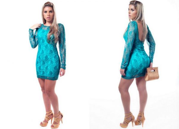 SH230 - VESTIDO RENDA